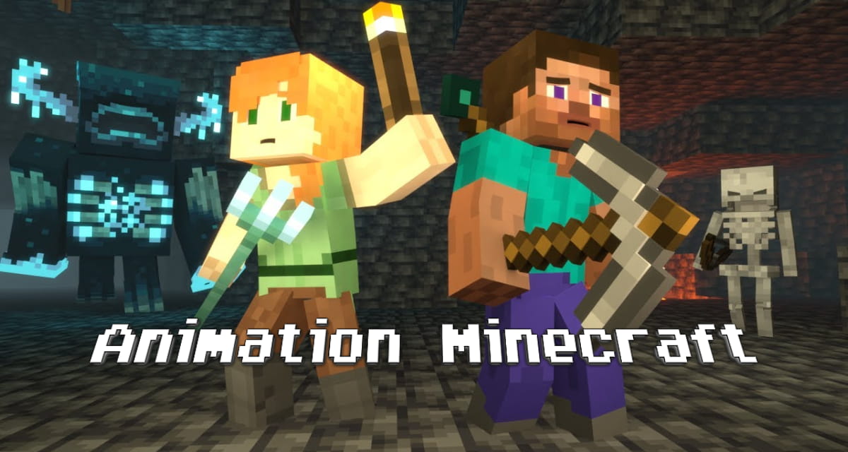 Animation Minecraft Caves & CLiffs : La vie D’Alex et Steve