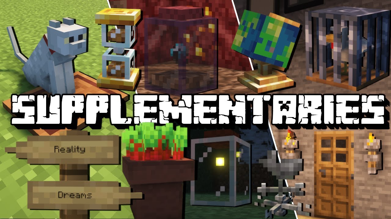 Supplementaries - Mod - 1.15.2 → 1.21.3 - Minecraft.fr