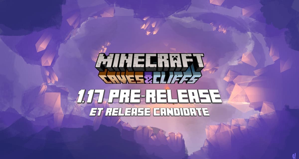 minecraft 1.17 pre release et release candidate