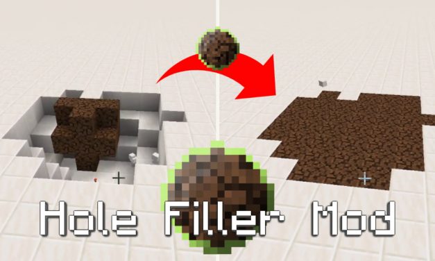 Un mod Minecraft qui rebouche les trous – Hole Filler Mod – 1.12.2 / 1.19.1