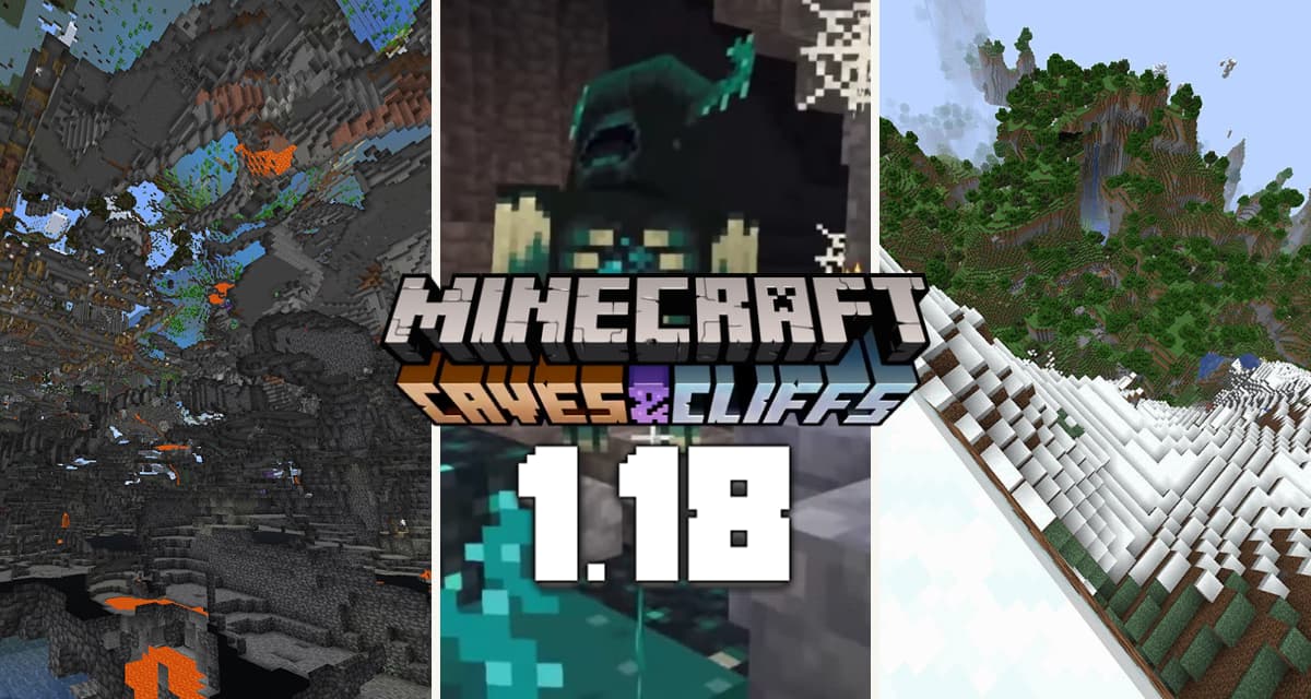 Minecraft 1.18 : date de sortie et contenu de la Caves & Cliffs partie 2