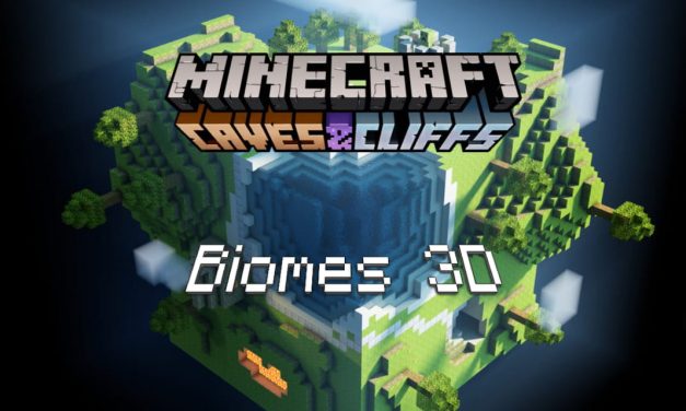 Les biomes en 3D de la mise à jour 1.18 de Minecraft