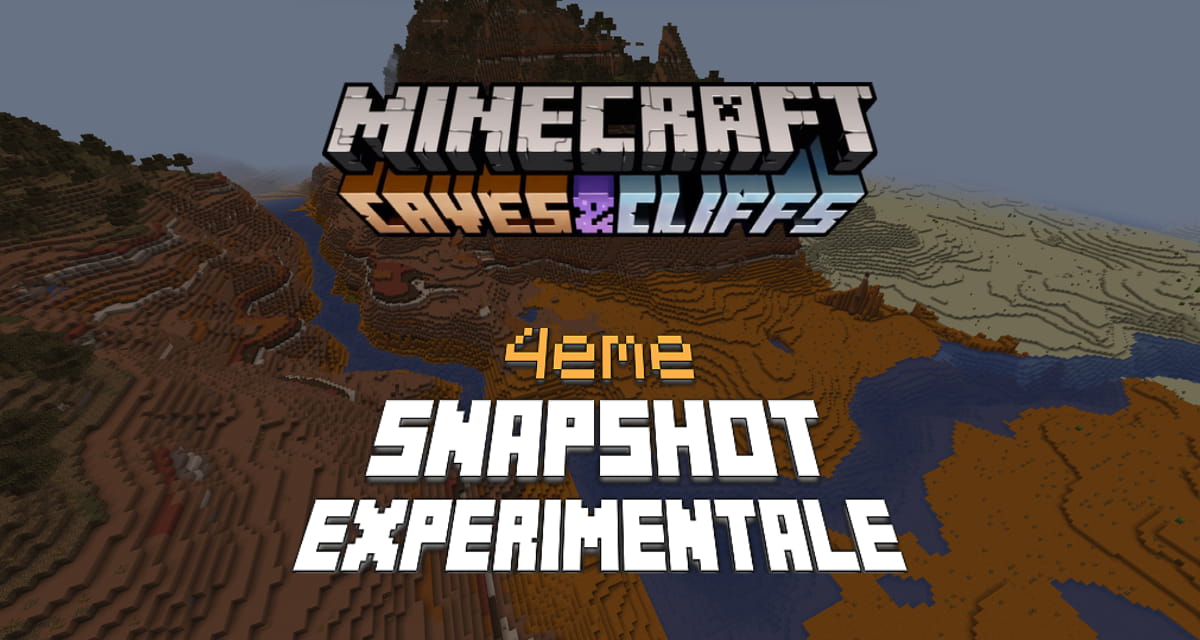 Minecraft 1.18 : Snapshot expérimentale n°4 – Changement de la génération des terrains