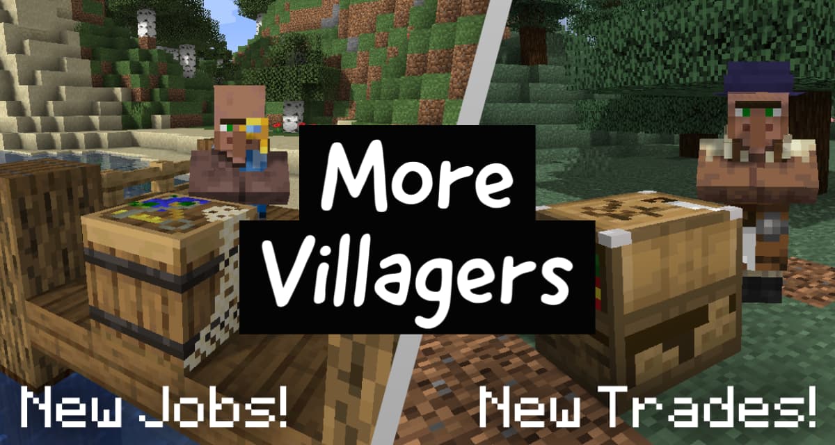 More Villagers - Mod - 1.16.5 → 1.19.2