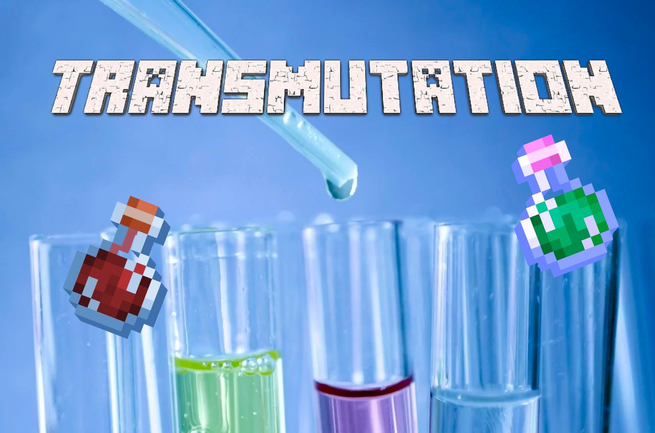 Transmutation alchimique – Datapack Minecraft