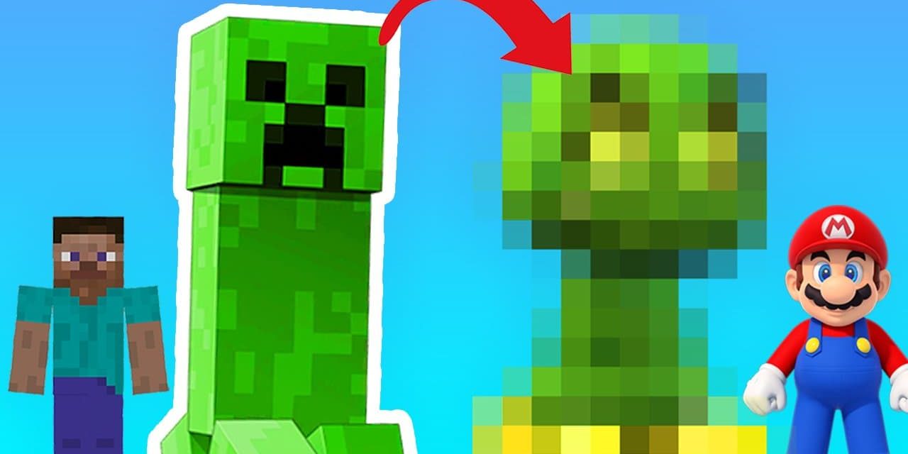 Et si Nintendo avait réalisé les monstres de Minecraft ?