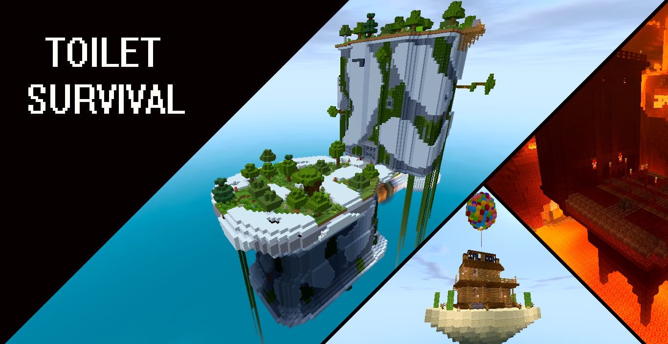Toilet Survival - Map Minecraft - 1.17.1