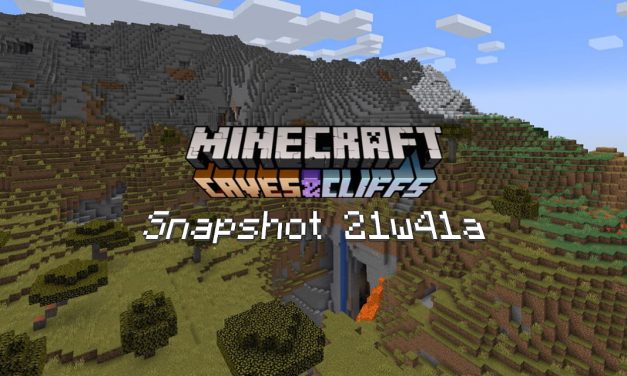 Snapshot 21w41a – Minecraft 1.18 : nouvelle génération des seeds et nouveau fond de menu