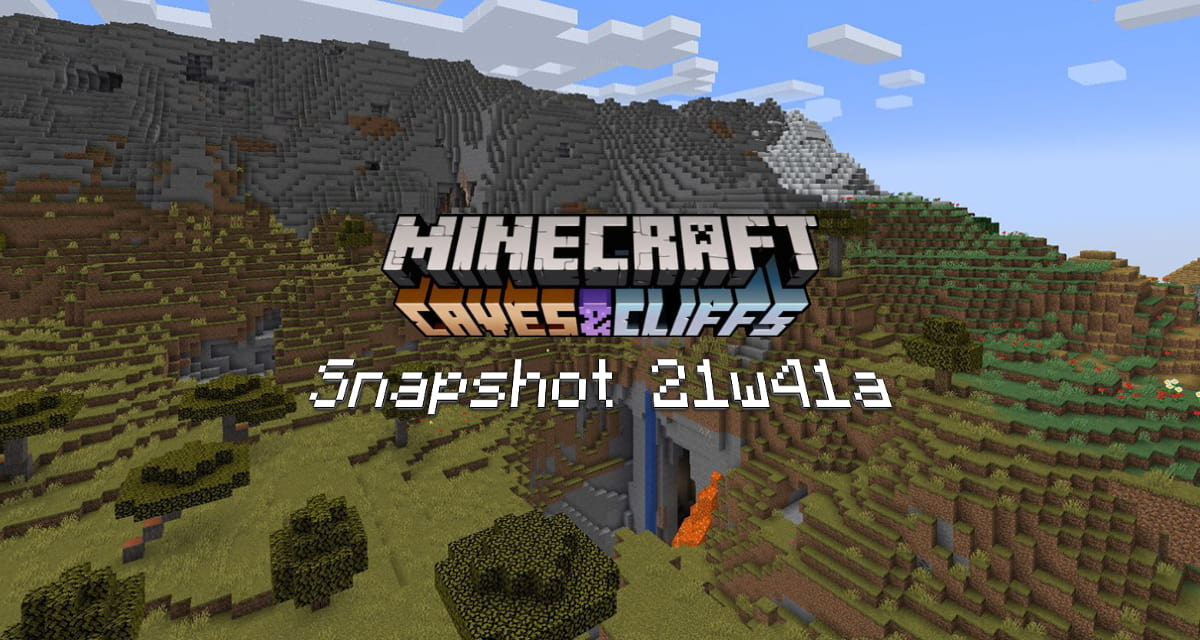 Snapshot 21w41a – Minecraft 1.18 : nouvelle génération des seeds et nouveau fond de menu