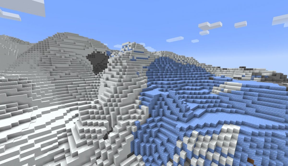 Biome de pic gelé Minecraft 1.18