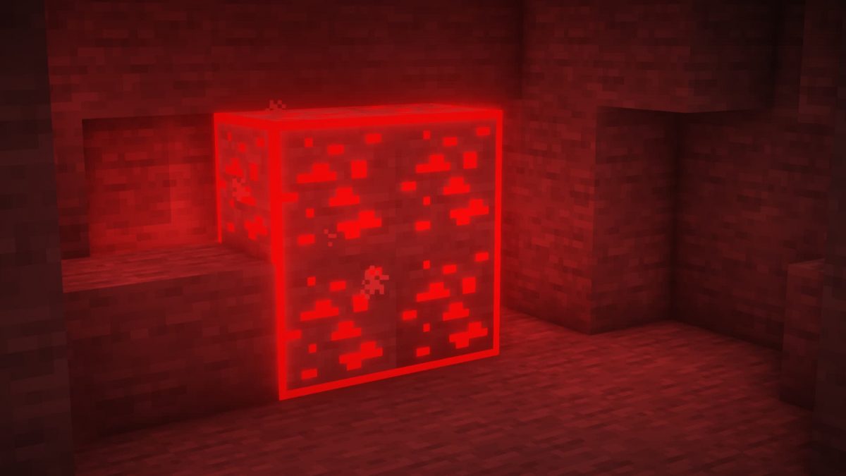 Texture redstone avec pack de texture Visible Ores