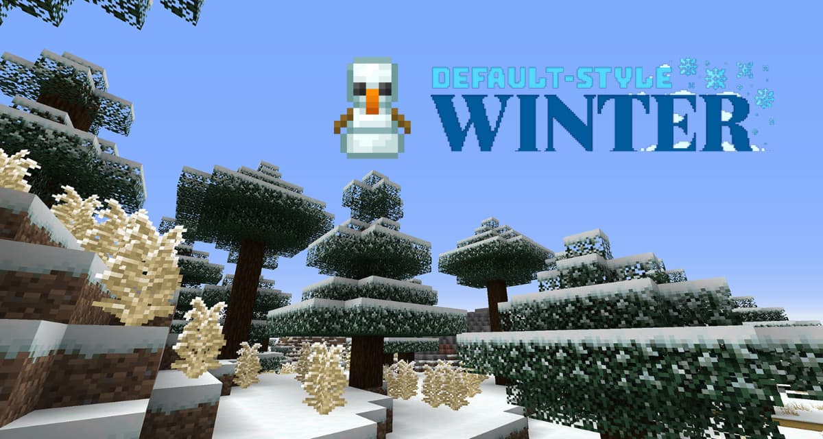 Winter Pack – Pack de Textures Minecraft – 1.13 → 1.18