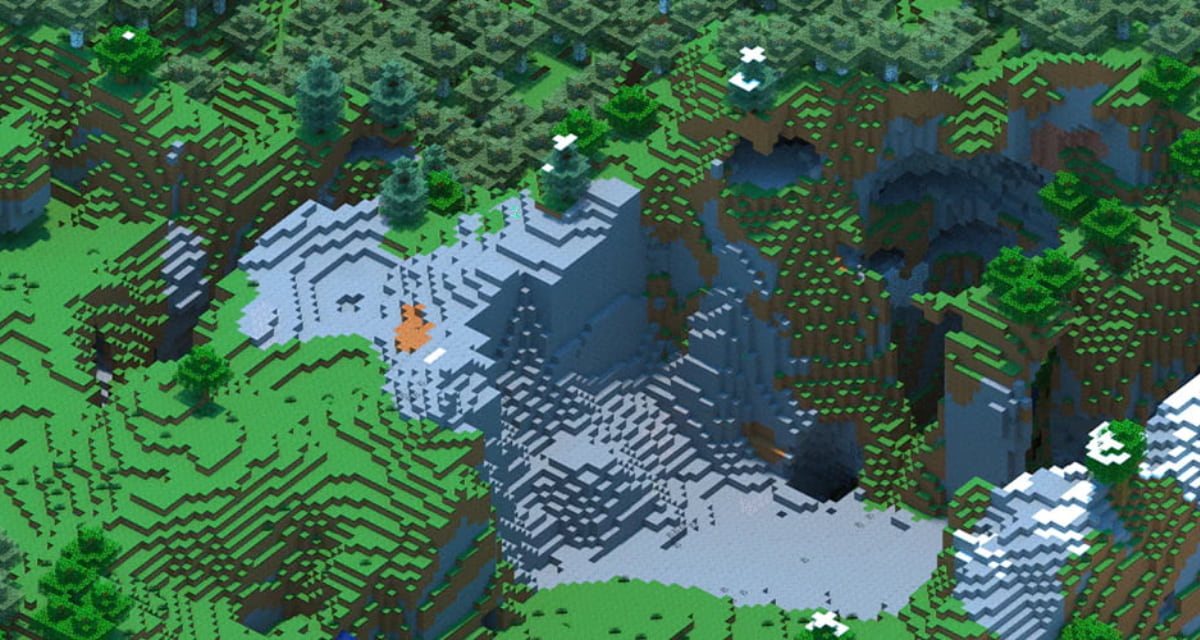 L’histoire des Montagnes ou “Collines Venteuses” de Minecraft
