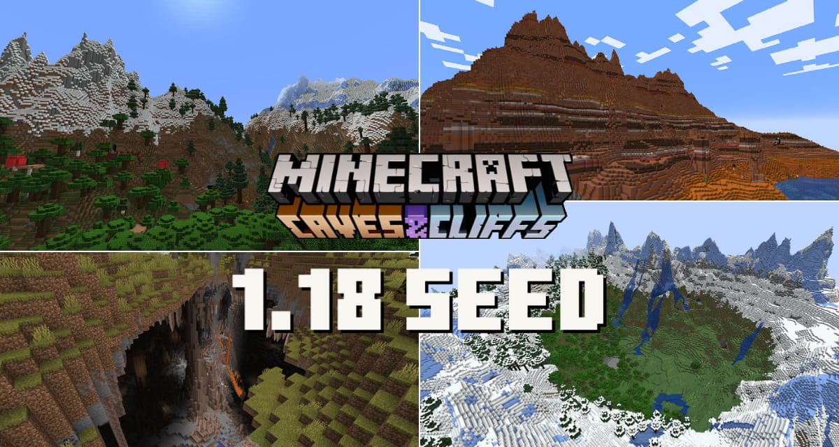 Les meilleurs seeds pour Minecraft 1.18