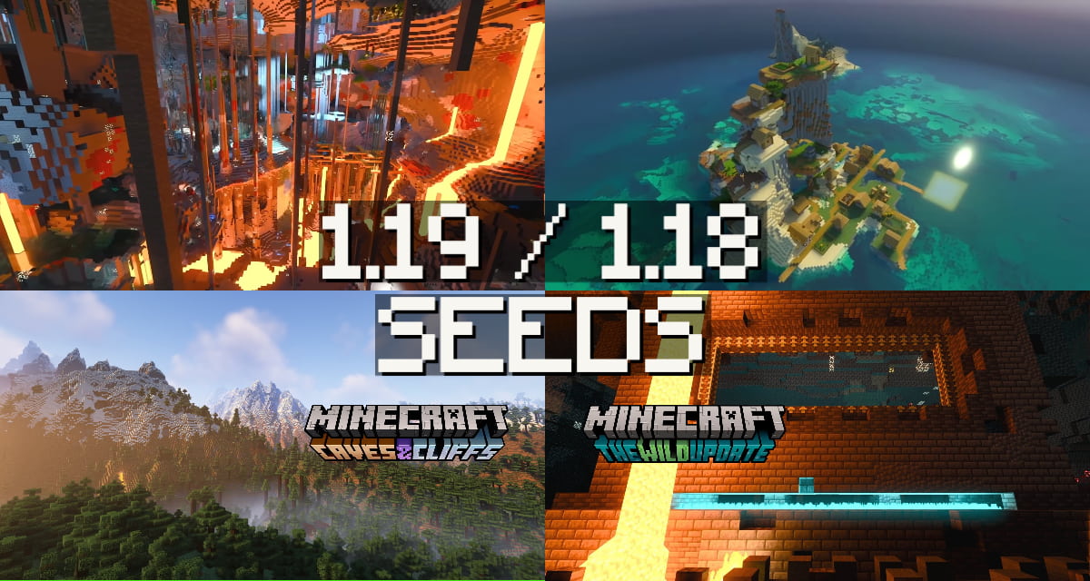 Les meilleurs seeds pour Minecraft 1.19 / 1.18