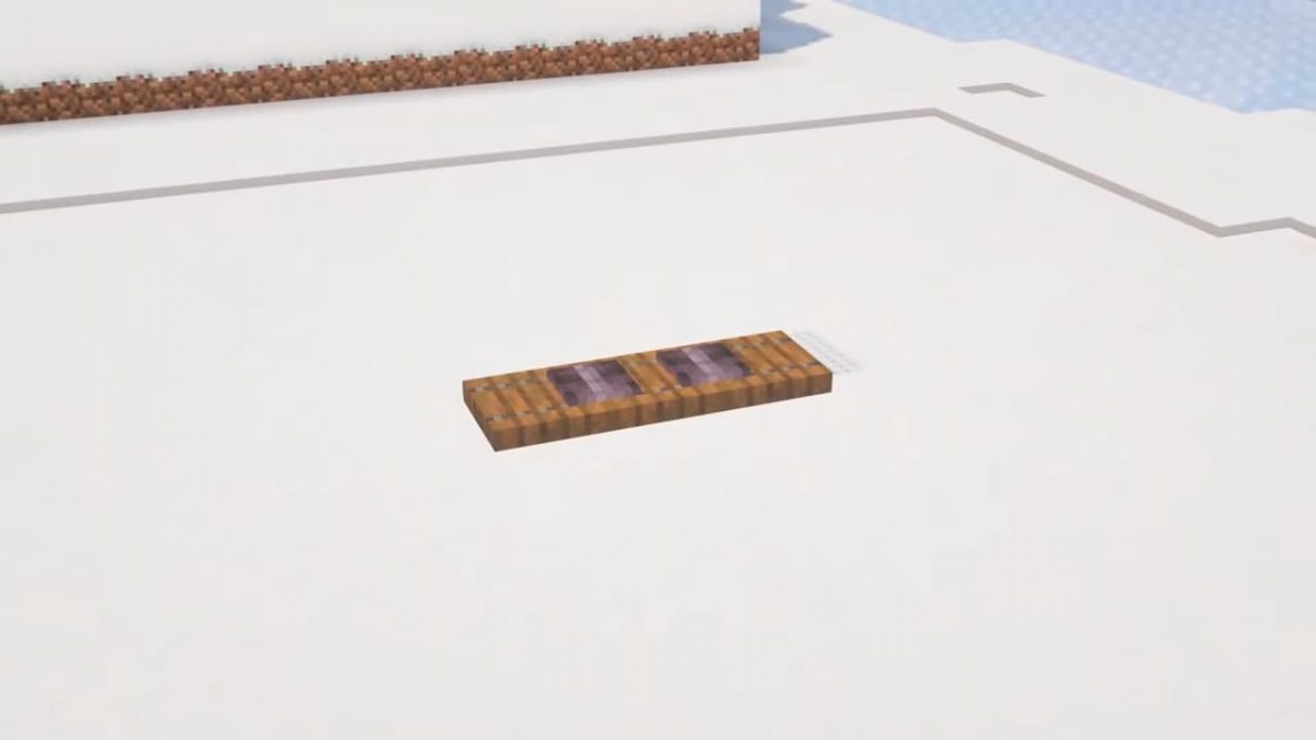 snowboard minecraft build