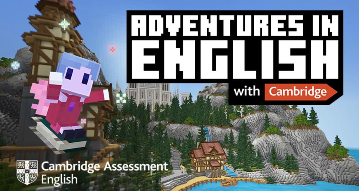 Minecraft et Cambridge s’associent pour vous aider à apprendre l’anglais