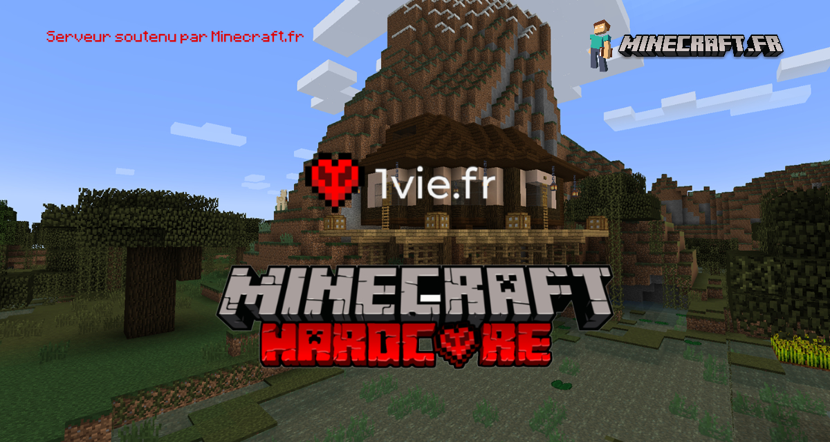1vie.fr – Serveur Minecraft Hardcore