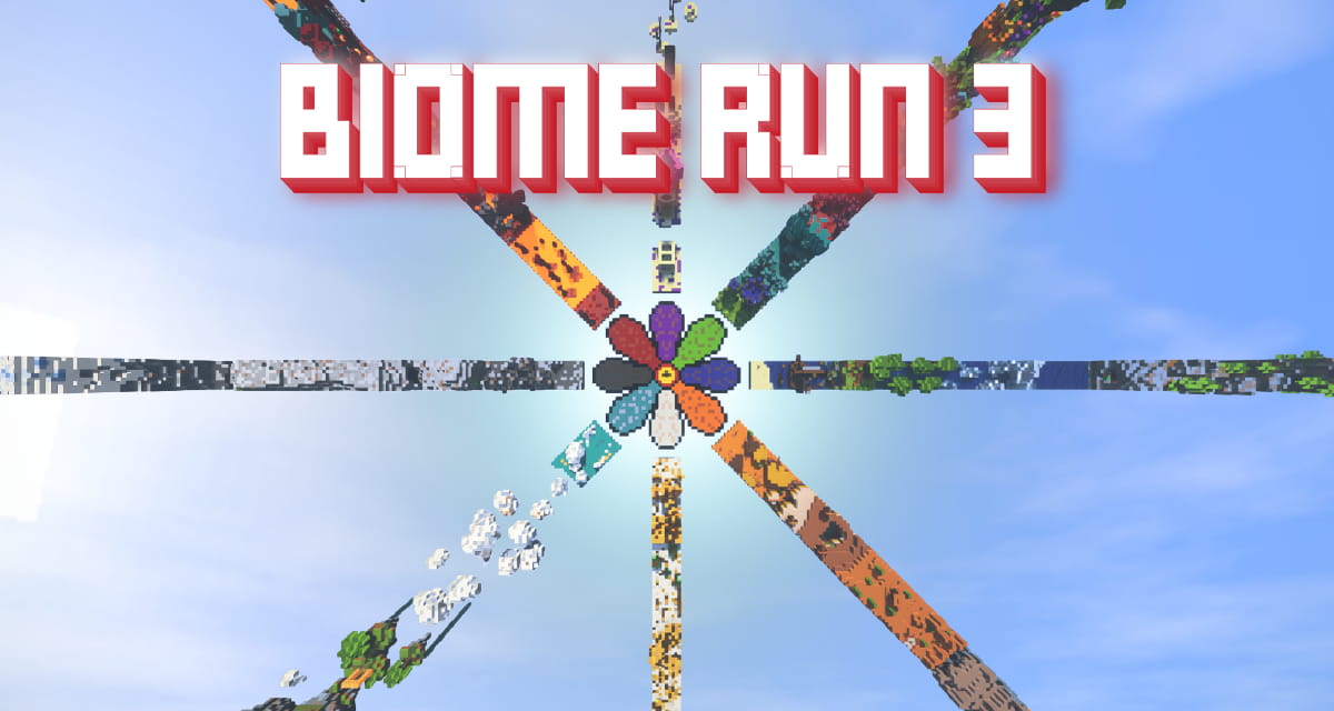 Biome Run 3 – Map Minecraft – 1.17.1