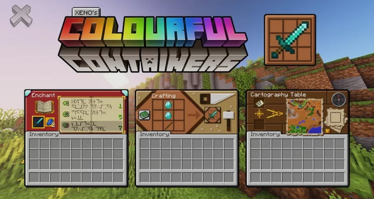 Colourful containers – Pack de Textures – 1.15