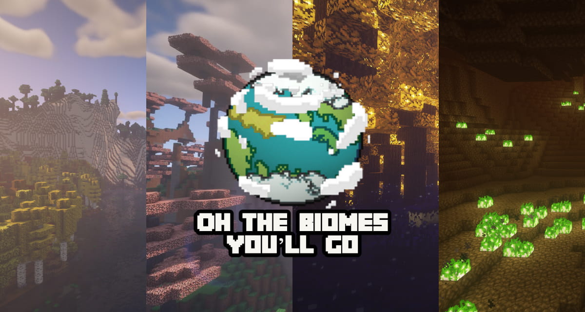 Oh The Biomes You’ll Go – Mod – 1.12.2 → 1.19.2