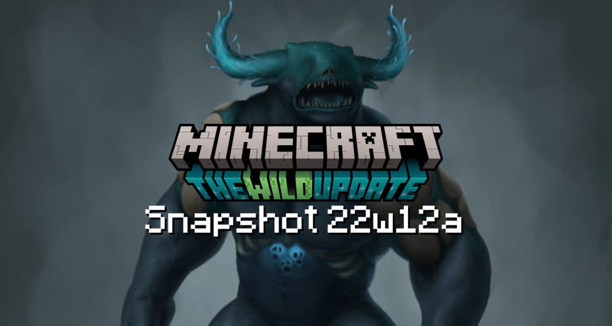 Snapshot 22w12a – Minecraft 1.19 : découvrez le Warden et le bateau avec coffre