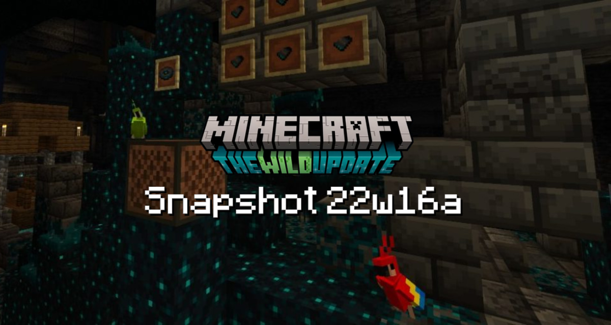 Snapshot 22w16b – Minecraft 1.19 : nouvelles musiques et disque