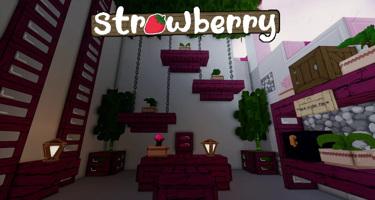 Strawberry – Pack de Textures Minecraft – 1.18