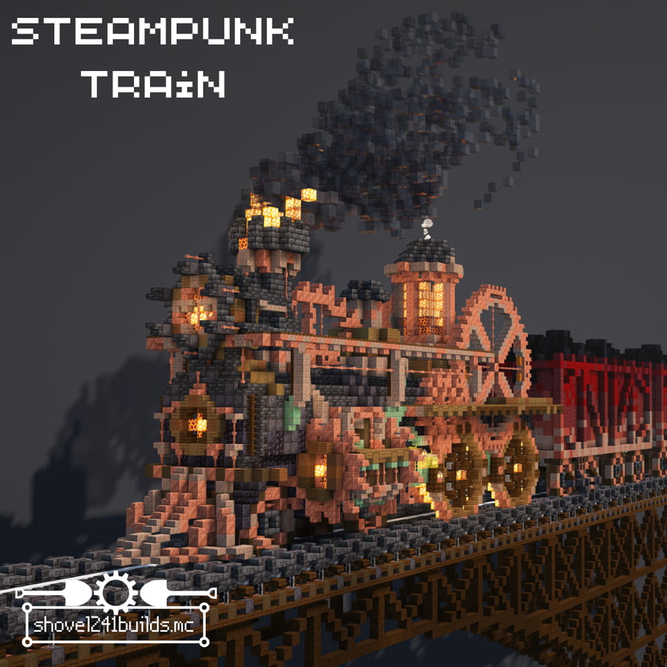 train steampunk minecraft