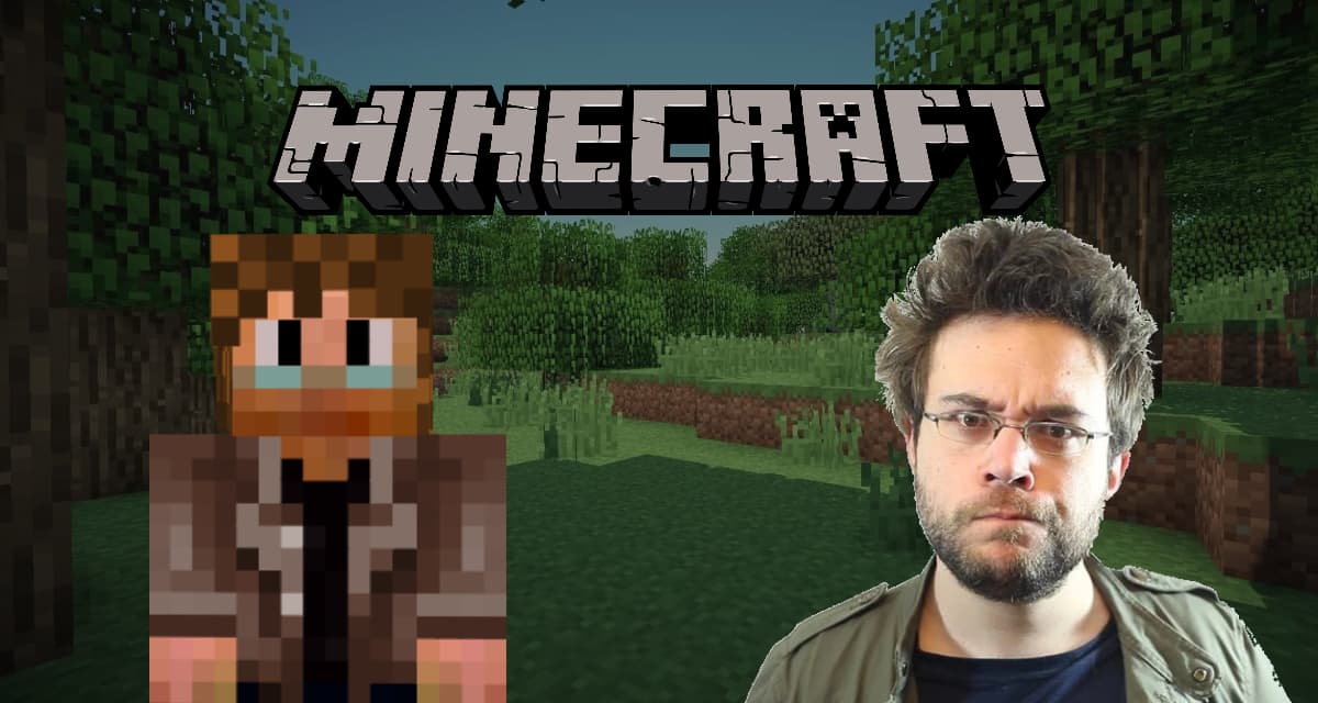 Antoine Daniel découvre Minecraft pour la première fois en compagnie d’Etoiles !