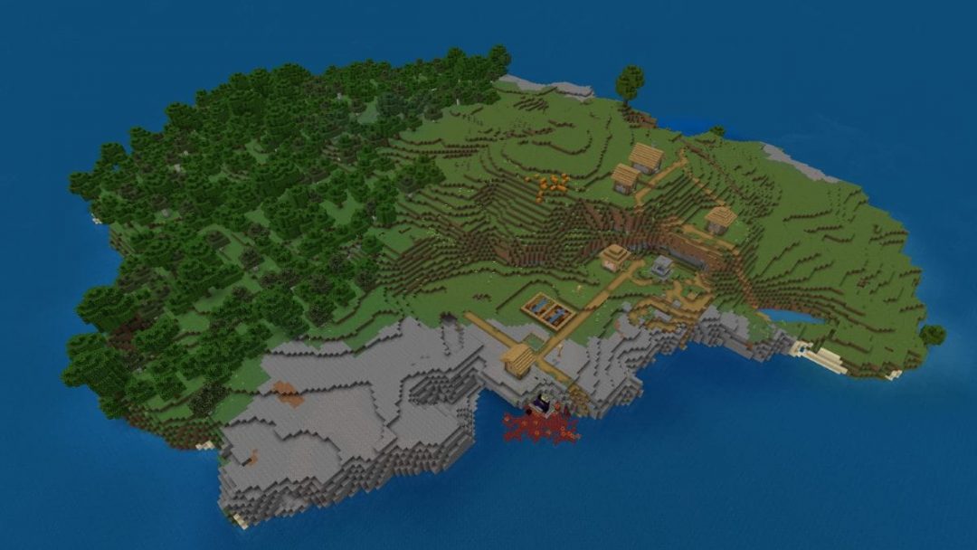 12 meilleurs seed d'île pour Minecraft (Java & Bedrock) Minecraft.fr