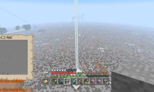 Ce joueur a enfin terminé de miner tous les blocs de son monde Minecraft et ça ne lui a pris que 5 ans !