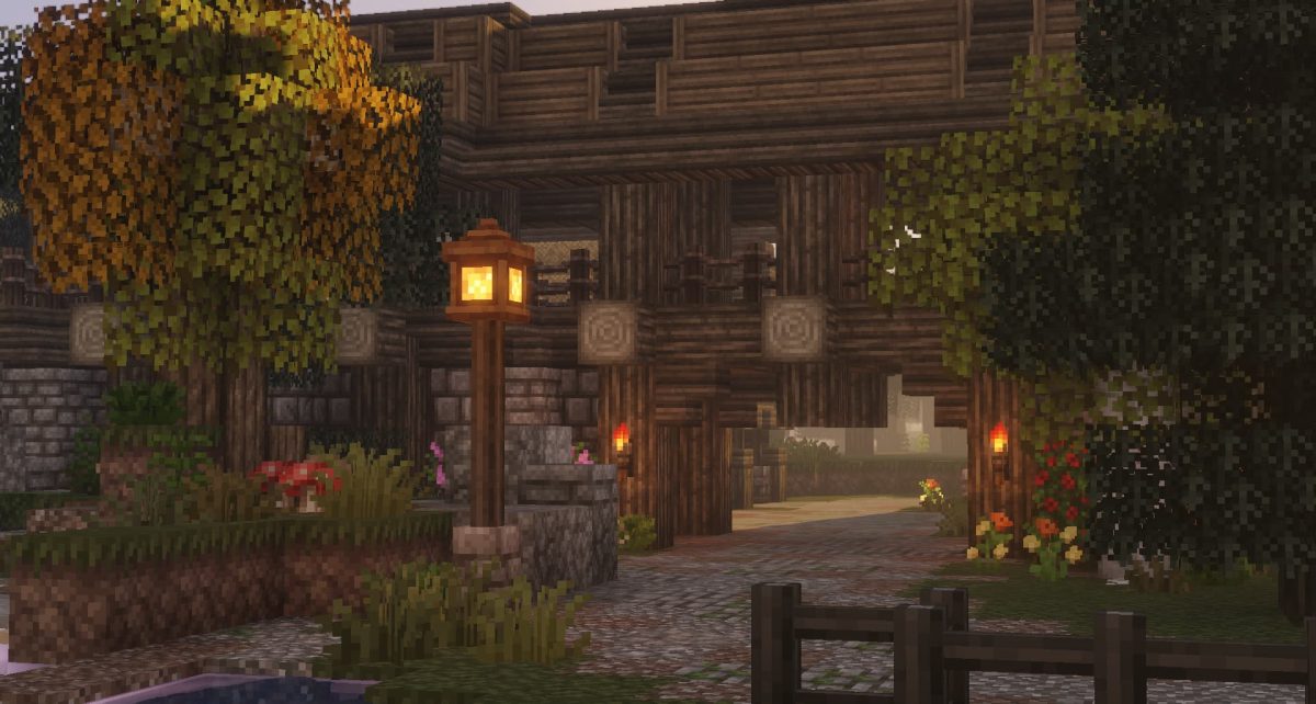 village medieval avec le pack de textures excalibur