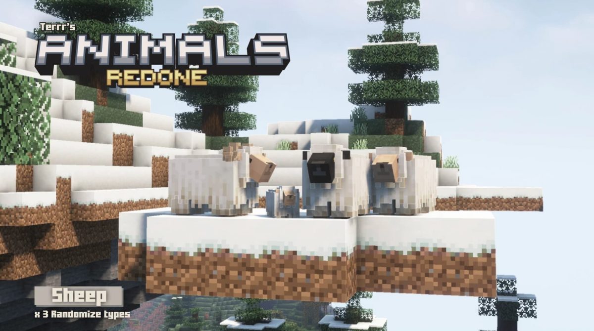 Moutons avec le pack Animals Redone