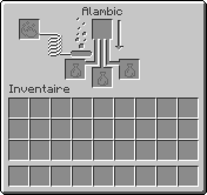 interface alambic Minecraft