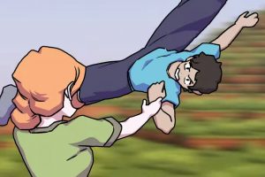minecraft-un-incroyable-combat-entre-steve-et-alex-a-la-sauce-anime