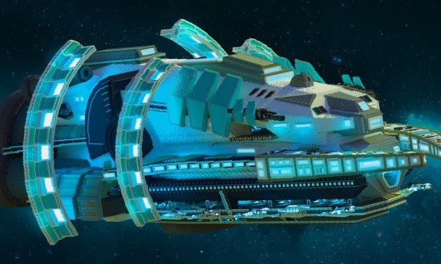 Le plus grand vaisseau spatial jamais construit dans Minecraft (21 étages et 4,4 millions de blocs)