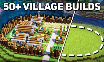[Vidéo] 50 idées pour faire des villages exceptionnels dans Minecraft