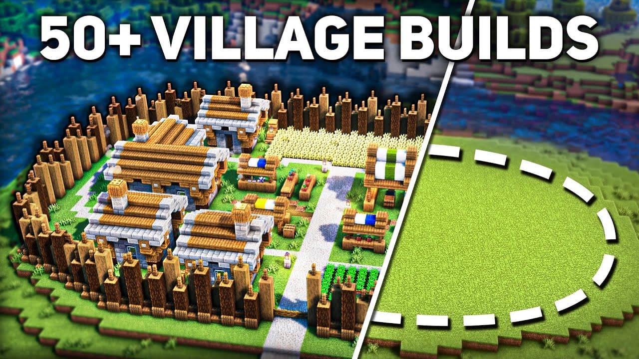 Vidéo 50 Idées Pour Faire Des Villages Exceptionnels Dans Minecraft Minecraftfr 4487