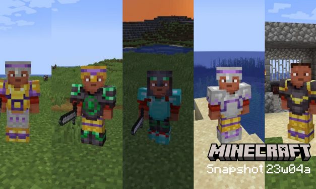 Snapshot 23w04a – Minecraft 1.19.4 / 1.20 : personnalisez le design de vos armures  !