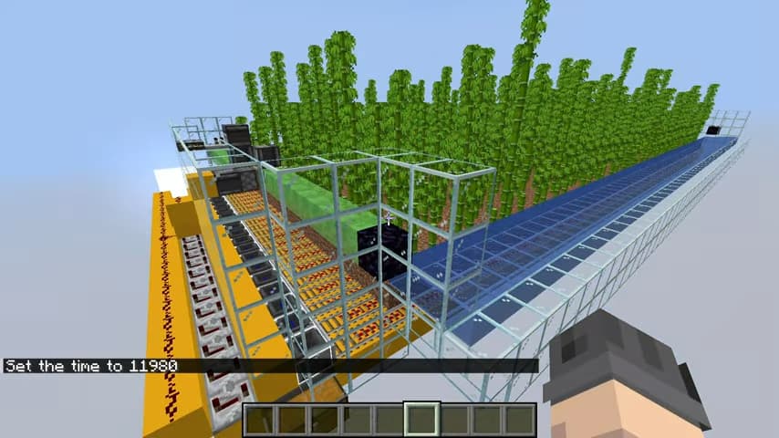 Comment construire une ferme de bambou dans Minecraft ?