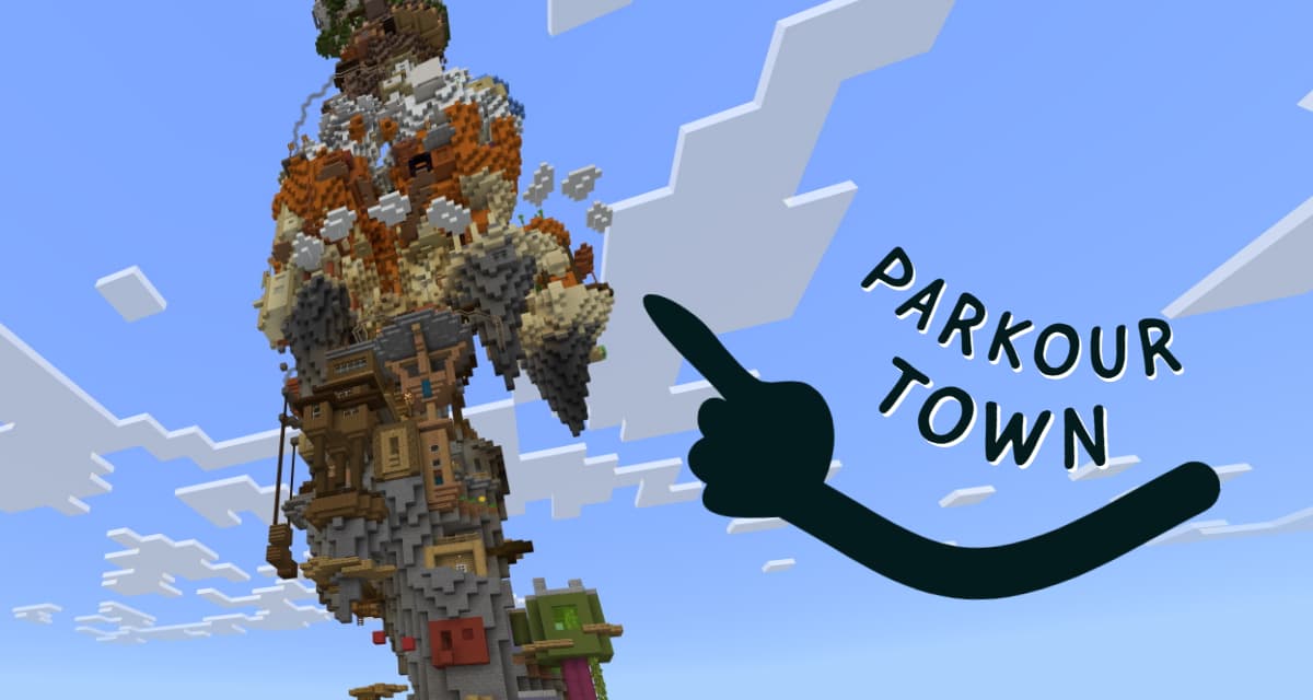 Parkour Town – Map Minecraft – 1.19.3