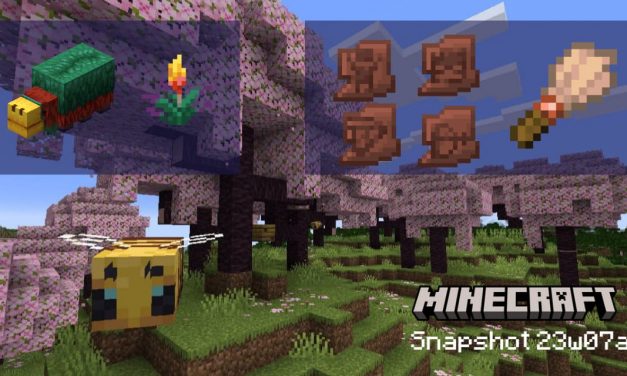 Snapshot 23w07a – Minecraft 1.19.4 / 1.20 : Testez le Sniffer, l’Archéologie et le biome des fleurs de cerisier