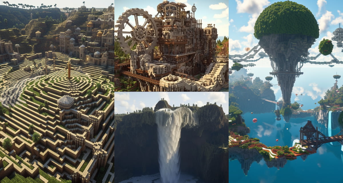 Quand l’IA réinvente les biomes de Minecraft : Explorez ces 10 nouveaux environnements uniques !