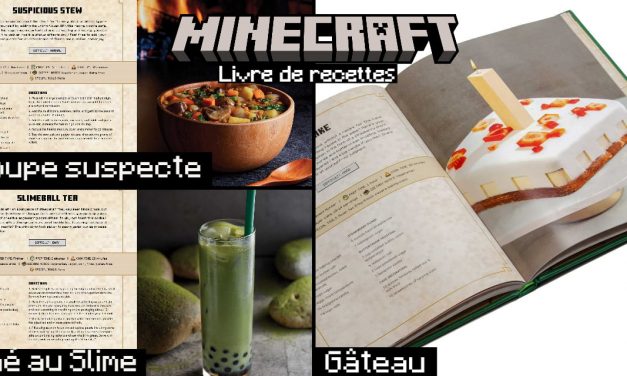 Livre de recettes Minecraft : découvrez des recettes uniques inspirées de votre jeu préféré (2 recettes gratuites !)