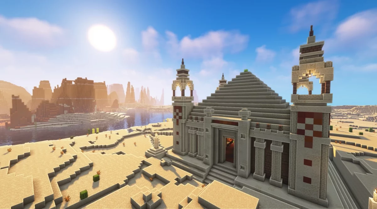Le nouveau temple du désert