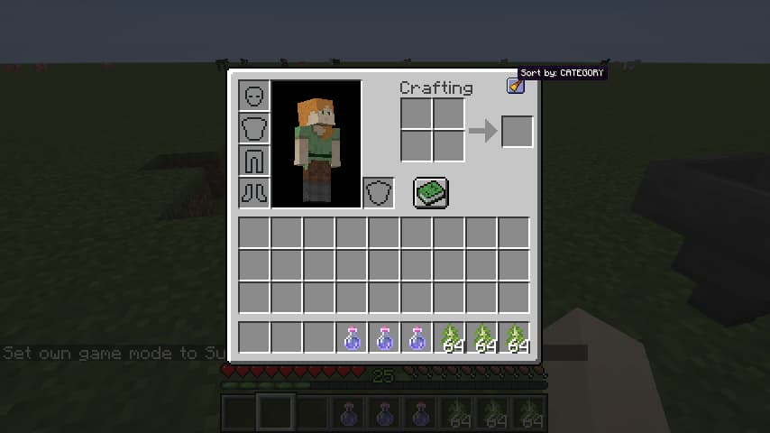 Inventory Sorting - Mod Minecraft inventaire