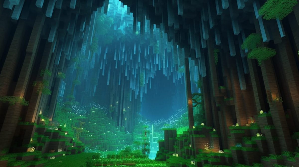 Minecraft "Underground Update" Forêt de Cristal