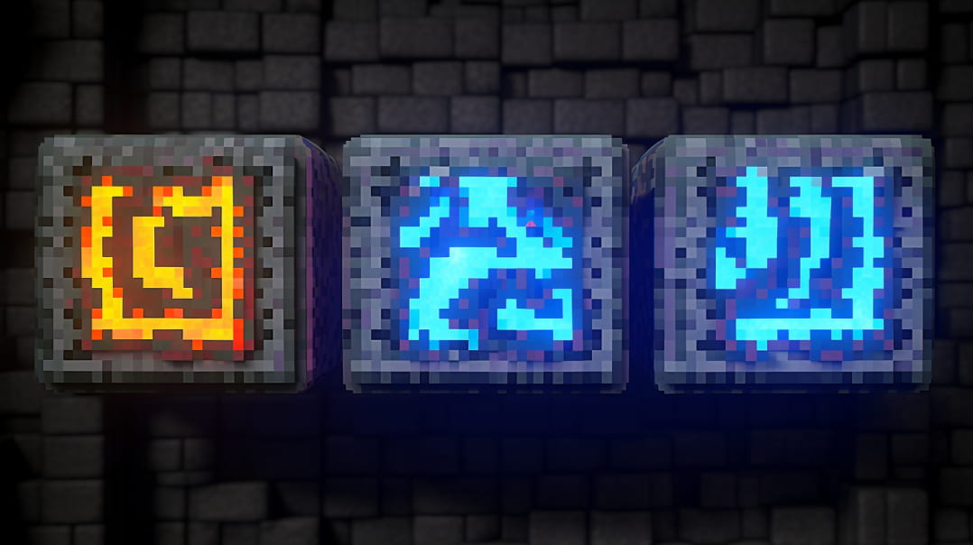 Minecraft "Underground Update" Rune de Forge