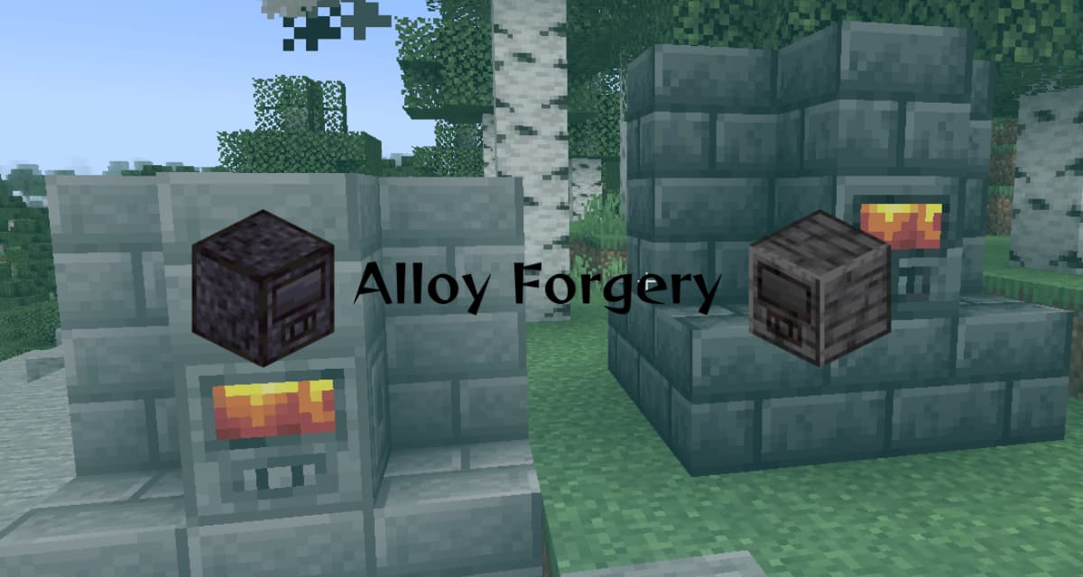 Alloy Forgery – Mod Minecraft – 1.16.5 → 1.20.1